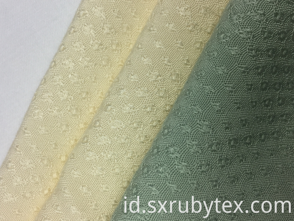 Rayon Dots Dobby Fabric